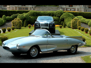 Картинка fiat 1200 stanguellini spider bertone автомобили