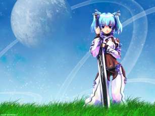 Картинка аниме weapon blood technology