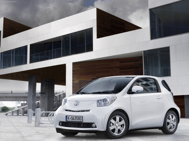 Обои картинки фото toyota, iq, 2009, автомобили