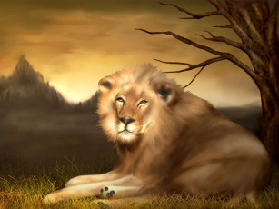 Картинка рисованные животные