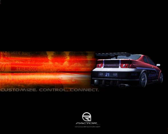 Обои картинки фото rfactor, видео, игры