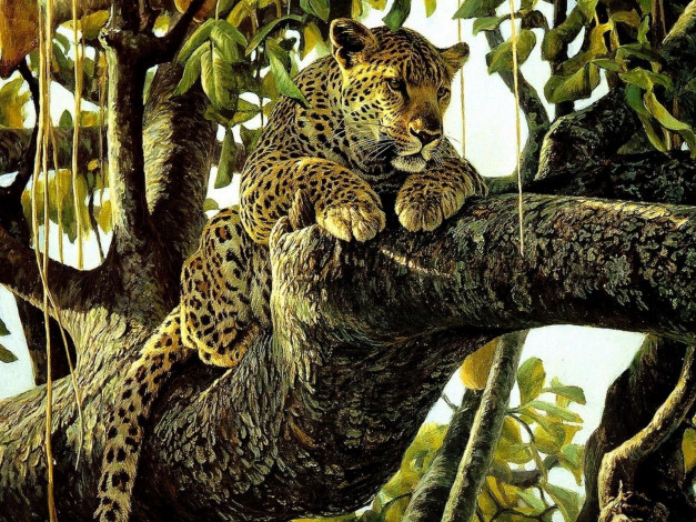 Обои картинки фото рисованные, животные