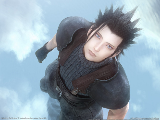 Обои картинки фото видео, игры, final, fantasy, vii, crisis, core