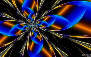 Картинка 3д графика fractal фракталы