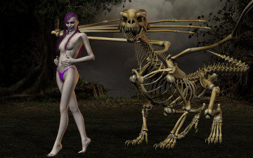 Картинка 3д графика horror ужас