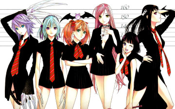 Картинка rosario vampire capu аниме