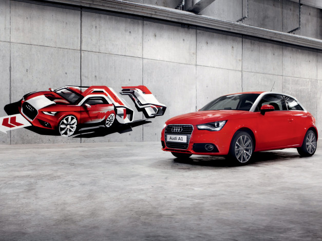 Обои картинки фото автомобили, audi