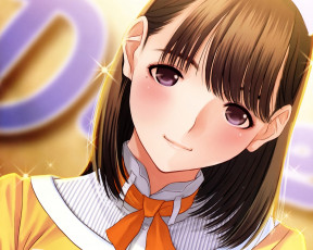 обоя аниме, loveplus, девушка