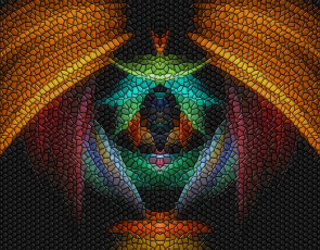 Картинка 3д графика fractal фракталы фрактал