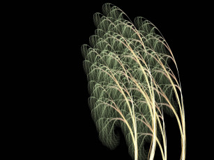 Картинка 3д графика fractal фракталы абстракция узор