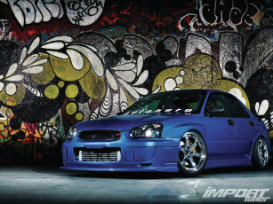 Картинка subaru wrx sti автомобили