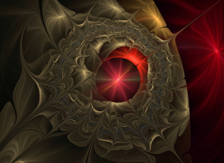 Картинка 3д графика fractal фракталы фрактал