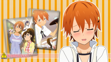 Картинка аниме working девушка фотки