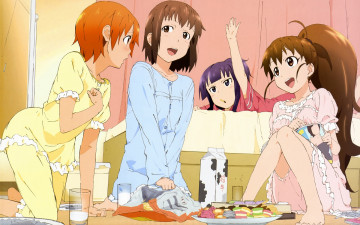 Картинка аниме working девушки