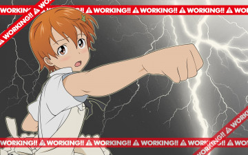 Картинка аниме working мальчик