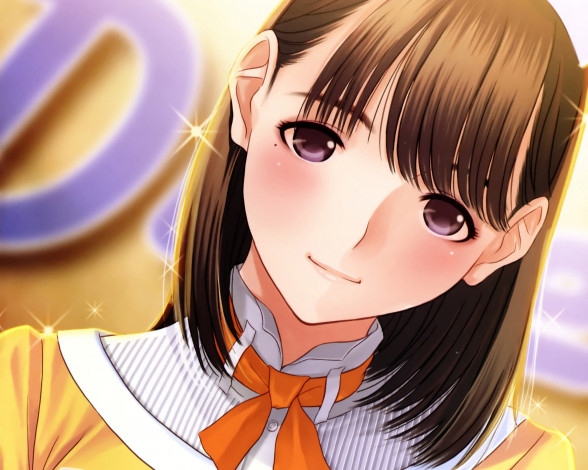 Обои картинки фото аниме, loveplus, девушка