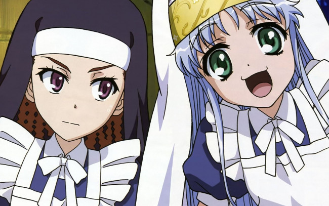 Обои картинки фото аниме, toaru, majutsu, no, index, девушки