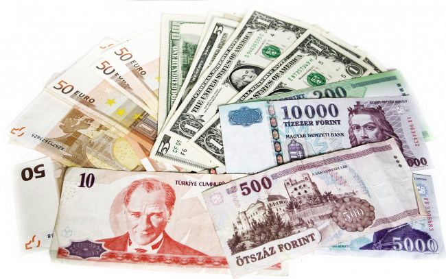 Обои картинки фото разное, золото, купюры, монеты, деньги, валюта