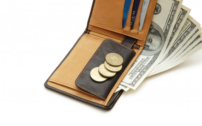 Обои картинки фото разное, золото, купюры, монеты, кошелёк, валюта, деньги