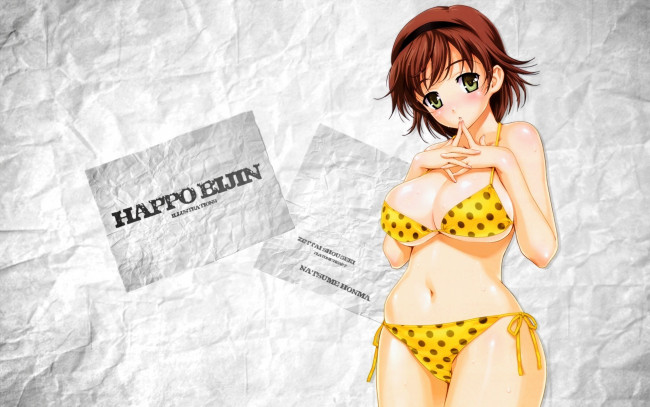 Обои картинки фото zettai, shougeki, platonic, heart, аниме, *unknown, другое, natsume, honma