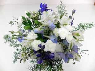 Картинка цветы букеты композиции букет ирисы