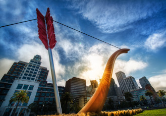 Картинка города памятники скульптуры арт объекты здания