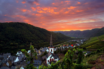 Картинка германия эдигер эллер города пейзажи дома сумерки