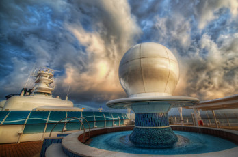 обоя интерьер, каюты, помещения, на, корабле, сфера