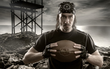 Картинка спорт американский футбол футболист мяч