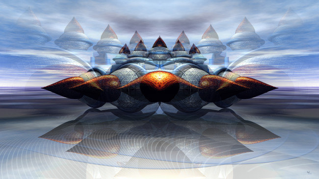 Обои картинки фото 3д, графика, fractal, фракталы, фрактал