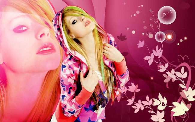 Обои картинки фото avril, lavigne, музыка, гитаристка, музыкант, певица