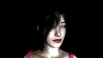 Картинка 3д графика people люди взгляд девушка