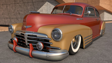 обоя автомобили, 3д, chevrolet, 1948