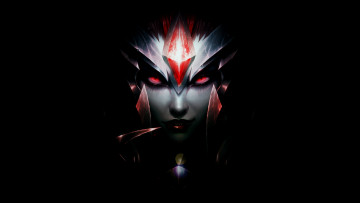 Картинка фэнтези вампиры лицо глаза девушка