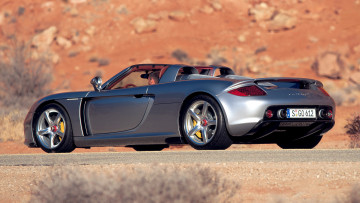 Картинка porsche carrera gt автомобили германия спортивные элитные dr ing h c f ag