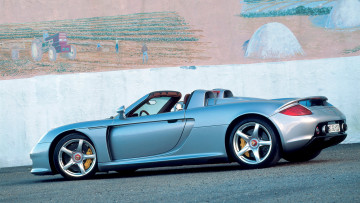 Картинка porsche carrera gt автомобили спортивные элитные dr ing h c f ag германия