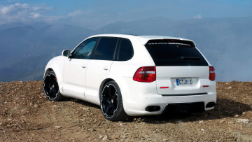 Картинка porsche cayenne turbo автомобили спортивные элитные германия dr ing h c f ag