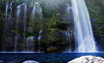 Картинка природа водопады поток вода