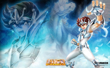 обоя saint, seiya, online, видео, игры, лошадь, мальчик