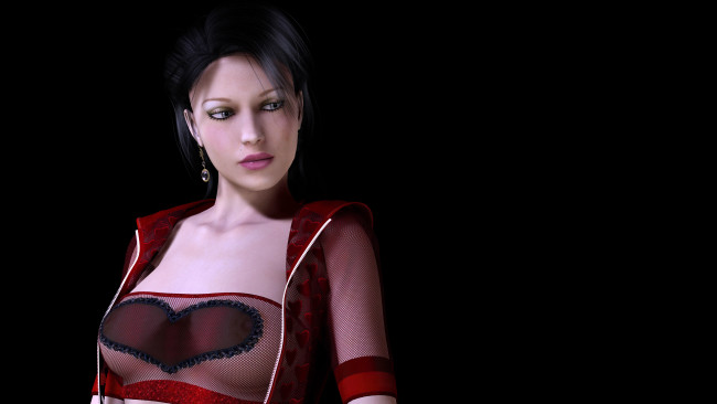 Обои картинки фото 3д, графика, people, люди, взгляд