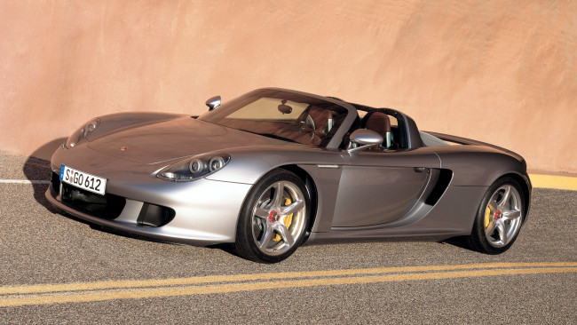 Обои картинки фото porsche, carrera, gt, автомобили, dr, ing, h, c, f, ag, элитные, спортивные, германия