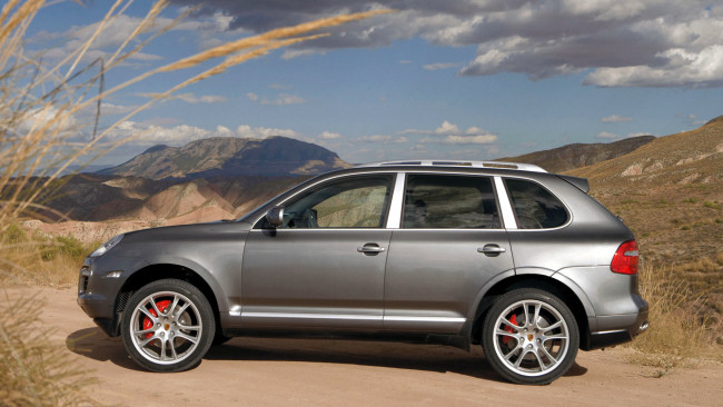 Обои картинки фото porsche, cayenne, turbo, автомобили, германия, спортивные, элитные, dr, ing, h, c, f, ag