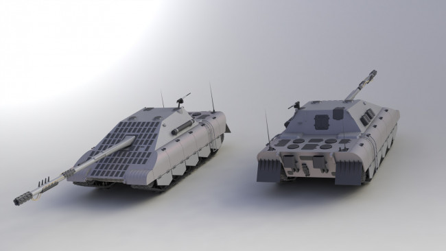 Обои картинки фото техника, 3d, танки