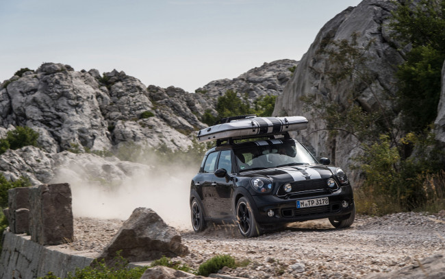 Обои картинки фото автомобили, mini, all4, countryman