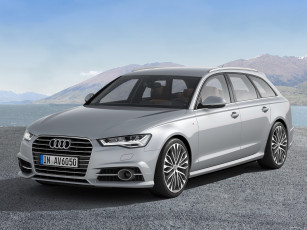 обоя автомобили, audi, 4g, c7, avant, 2-0, tdi, s-line, a6, серый, 2014г