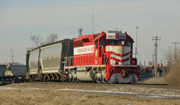 Картинка техника поезда железная дорога рельсы локомотив состав