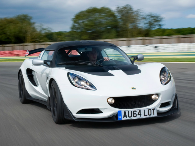 Обои картинки фото автомобили, lotus, elise, s, cup, 2014г, светлый