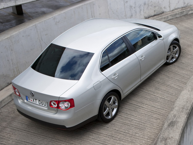 Обои картинки фото автомобили, volkswagen, светлый, typ, 1k, au-spec, jetta