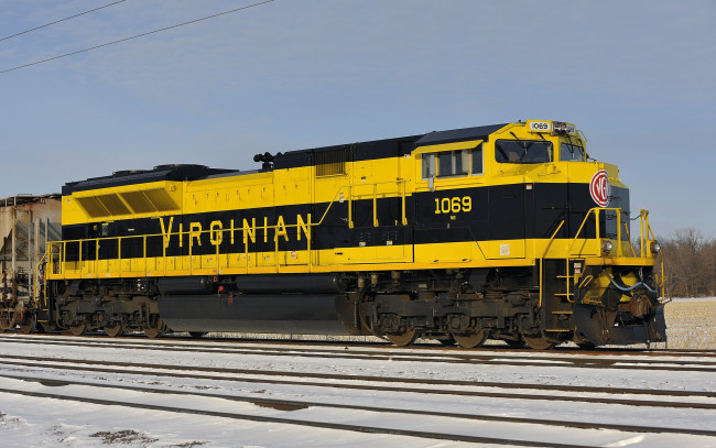 Обои картинки фото техника, локомотивы, локомотив, рельсы, дорога, железная