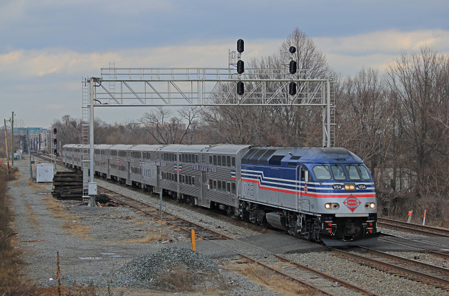 Обои картинки фото техника, поезда, состав, дорога, железная, рельсы, локомотив